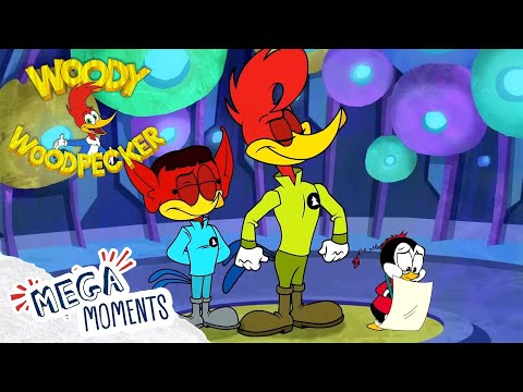 Woody the Cosmic Captain! 🛸✨ | Woody Woodpecker | Full Episodes | Mega Moments