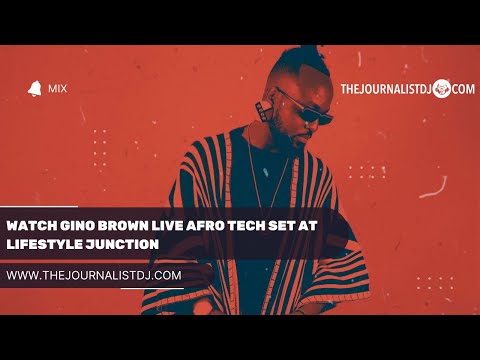 WATCH Gino Brown live Afro Tech set at Lifestyle Junction