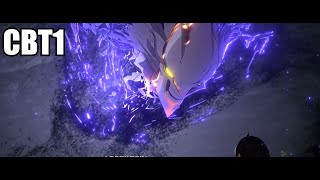 Wuthering Waves CN - Crownless First Encounter Boss Fight - Closed Beta 1