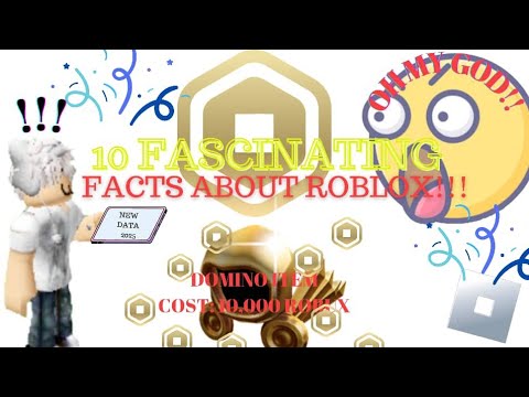 10 FASCINATING FACTS ABOUT ROBLOX WHAT YOU DON'T KNOW!!😱 #roblox #robloxfunnymoments