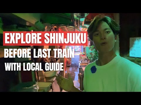 Shinjuku Nights: Exploring with a Local Guide Before Last Train