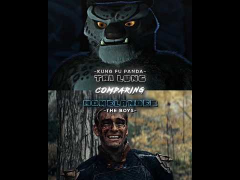 Tai Lung vs Homelander (Comparing) | #edit #kungfupandaedit #theboys #like #subscribe #vs #shorts