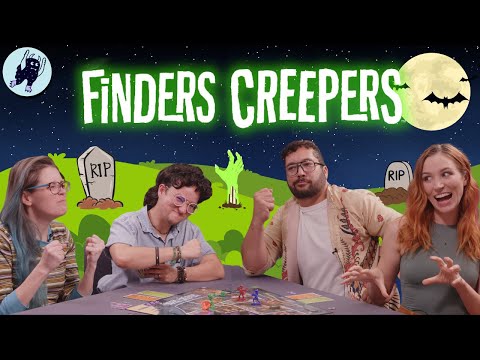 Finders Creepers New Board Game Playthrough | AR Integrated Game