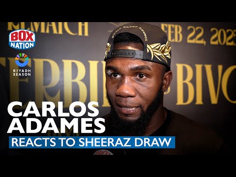 Carlos Adames Slams Judge Who Had Hamzah Sheeraz Winning