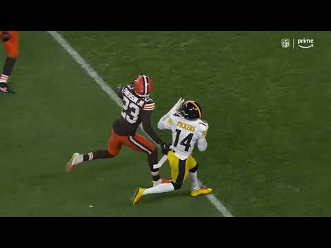 George Pickens UNBELIEVABLE One Handed Catch vs Browns