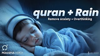 Relaxing Quran with Rain | Relax your Soul | Quran for sleeping rain | Quran for sleeping LofiQuran