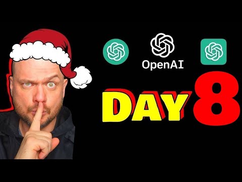 [DAY 8] OpenAI Live Stream | 12 days of OpenAI Releases and Demos 🎅❄️🎄