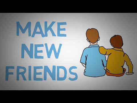 How to Make New Friends - 3 Tips on Finding Real Friends (animated)