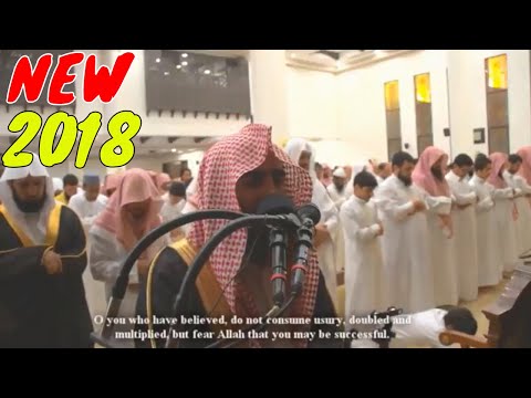 New Quran recitation muhammad luhaidan in this Ramadan 2018 l Surah al-imran l Taraweeh