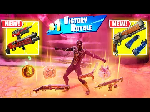 SPIDER-MAN (No Way Home) vs 3 NEW MEDALLIONS & MYTHIC’S CHALLENGE - (Fortnite Chapter 6 Season 2)