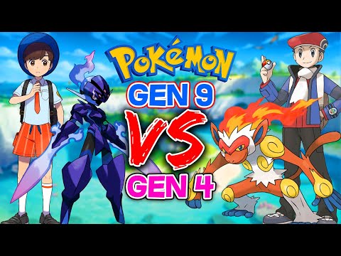 We Catch Generation 9 or 4 Pokemon... Then We FIGHT!