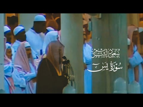 تلاوة بصوت الشيخ سعود الشريم | ما تيسر من سورة يس