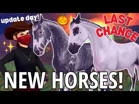 4+ NEW HORSE COAT COLORS, GET AUTUMN TOKENS FASTER & MORE!! STAR STABLE UPDATE!!