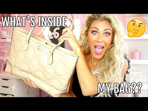 WHAT'S IN MY BAG? | GUCCI OPHIDIA| AFFORDABLE LUXURY + NIRA LASER PRO DEMO!!!