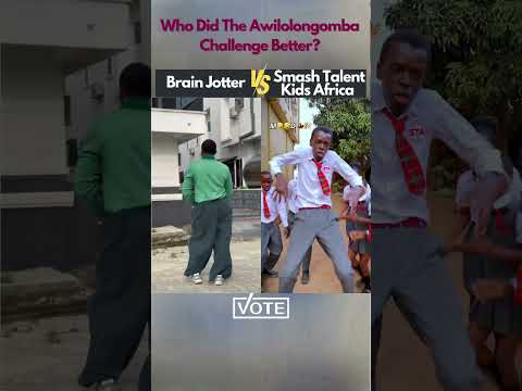 Brain Jotter VS Smash Talent Kids Africa, Awilolongomba viral tiktok dance | who danced better?