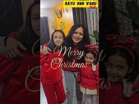 Mini Vlog 446 - Merry Christmas 🎅🌲🤩 Ho Ho Ho 🎅 #aayuandvanu #shorts #ytshorts #minivlog #christmas