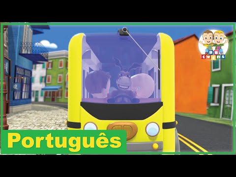 As Rodas do Autocarro | Canções | Creche Pré-Escolar | BBtwins | Vídeos HD | Português