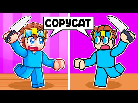 Nico Has a COPYCAT in Roblox MM2!