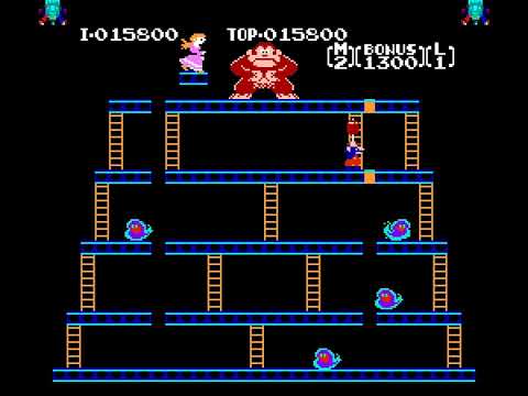 NES Game:  Donkey Kong Classics (1988 Nintendo)