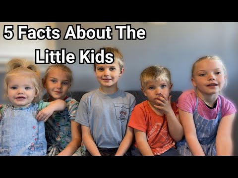 5 Things You Didn't Know About Me (Little Kids)!