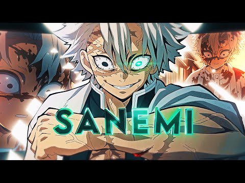 「NEON BLADE 💚」Sanemi Glow Up「AMV/EDIT」4K