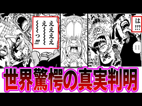 【最新1115話】世界が驚愕するベガパンクの暴露を聞いた読者の反応集【ワンピース反応集】