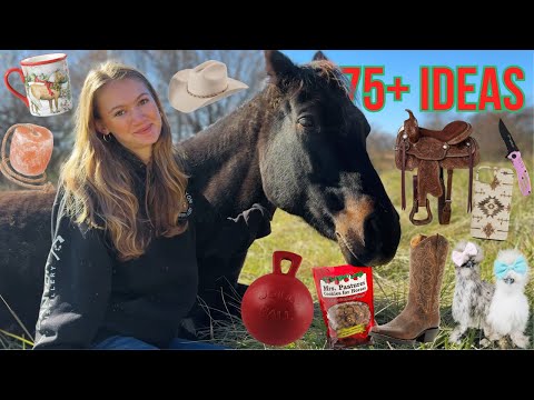 Christmas Wishlist ideas for Farm Girls and Equestrians ❄️🐴