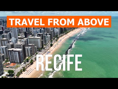 Recife from drone | 4k video | Brazil, Recife from above