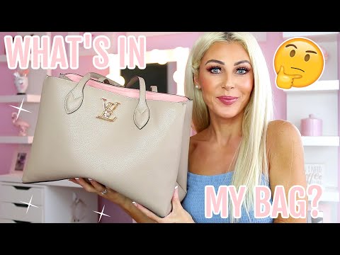 WHAT'S IN MY BAG? | LV LOCK ME SHOPPER | AFFORDABLE LUXURY