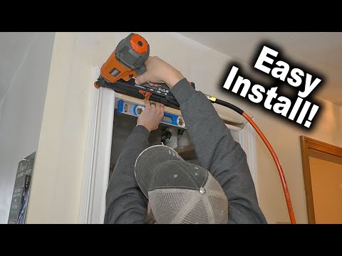 How to Install Cased Opening Door Trim | Easy DIY Home Improvement Project!