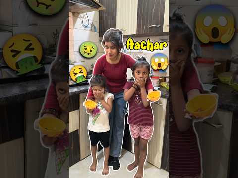 Bacho Ko Aachar Khila Diya 😱🤮 Day 443 #minivlog #ashortaday #tranding #shorts