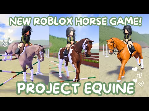 Project Equine! II New Roblox Horse Game!