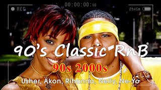 Best of Old School 90's 2000's Rnb Music Hits 🎵Usher, Akon, Rihanna, Nelly, Ne-Yo