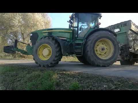 Odjezd z pole  3x John Deere