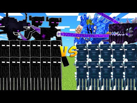 ENDERMAN vs AQUATIC ARMY