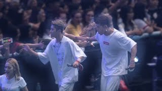 180801 카드KARD 비엠, 제이셉 BM, J.Seph : 무대 뒤 팬들과 하이터치 HighTouch after stage : 고척스카이돔