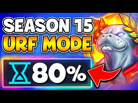 LEAGUE'S BEST GAME MODE IS BACK FOR SEASON 15! (NEW URF MODE GAMEPLAY)