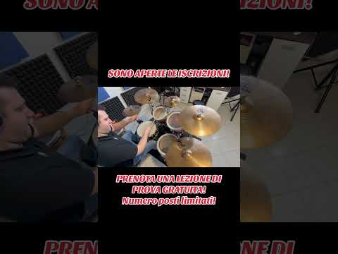 Per info contattare la segreteria al 3408720817 #cover #drumcover #drums #drummer #drummers