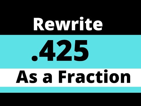 .425 as a fraction