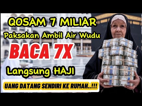 DIKIRA PESUGIHAN? Paksakan Ambil Air Wudu Baca 7x, Tidak Sampai 7 Hari Kaya Raya Seumur Hidup