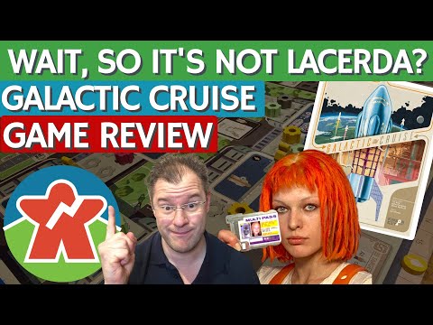 Galactic Cruise - Board Game Review - Wait, So It's Not Lacerda?