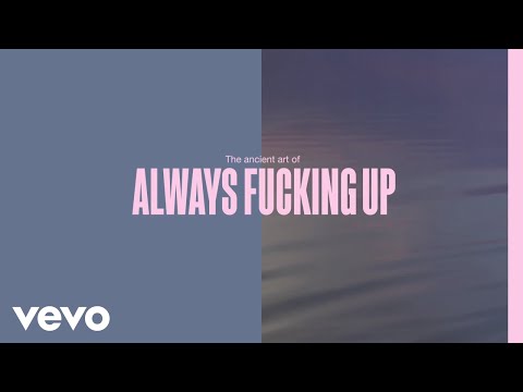 Lewis Capaldi - The Ancient Art Of Always Fucking Up (Official Lyric Video)