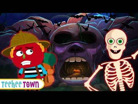 Mysterious Spooky Cave | Scary Skeletons Songs By Teehee Town