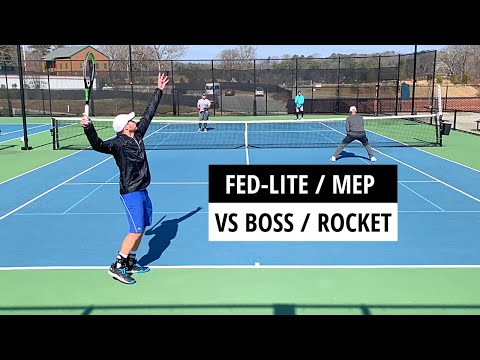 What if Federer Played Doubles with MEP? (USTA 4.5)