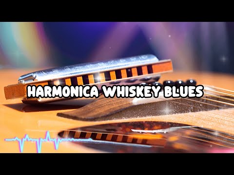 Slow Harmonica Blues Instrumental BGM | To Work, Study relax sleep music