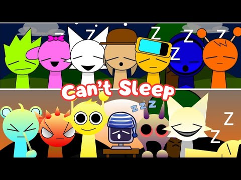 NEW MOD! Incredibox Sprunki - But All Can't Sleep 😴 💤  Version!