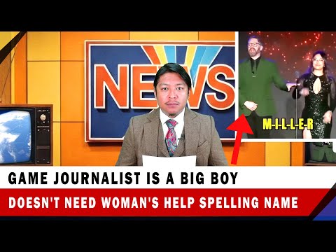 Journalist Hijacks Game Award Show, Teaches Audience to Spell His Name