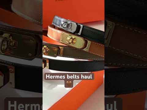 Hermes belts collection #boujeeonabudget