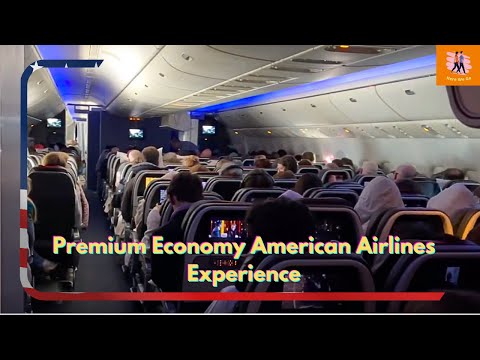 Premium Economy American Airlines Experience | London Heathrow to Boston Logan Airport | Here We Go