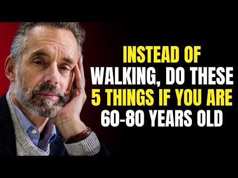 60-70-80 years old? Walking less? Try doing these 5 things instead.